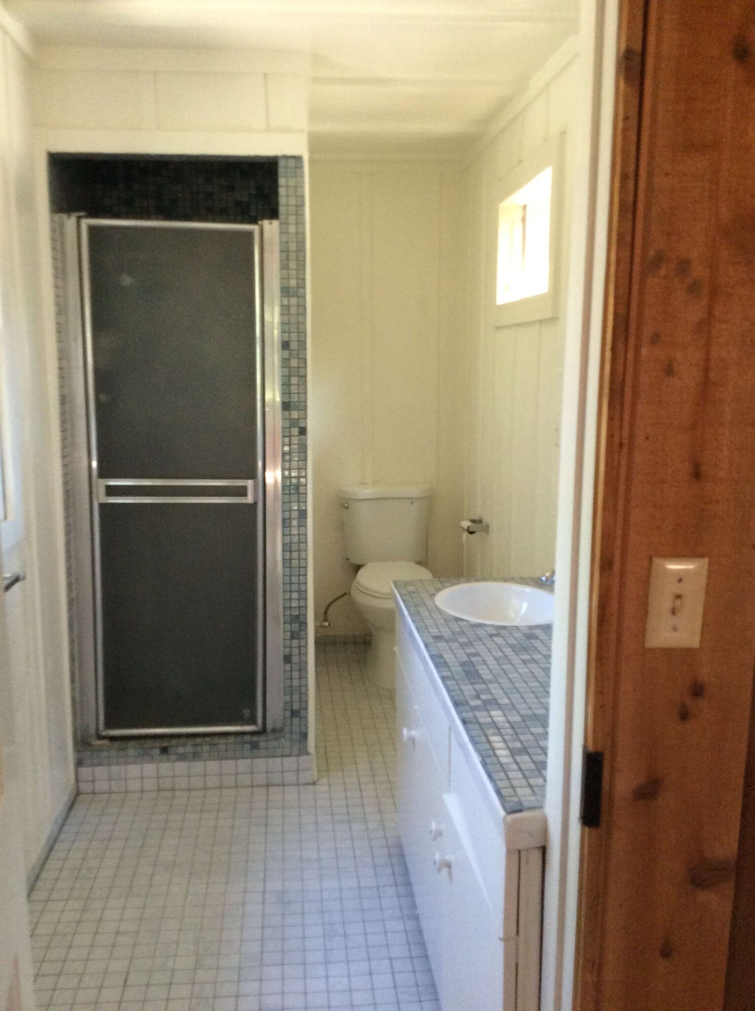 bathroom sink, toilet and storage - 20946 Fontaine Rd