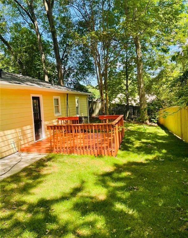 Backyard - 1501 Monteel Dr NW