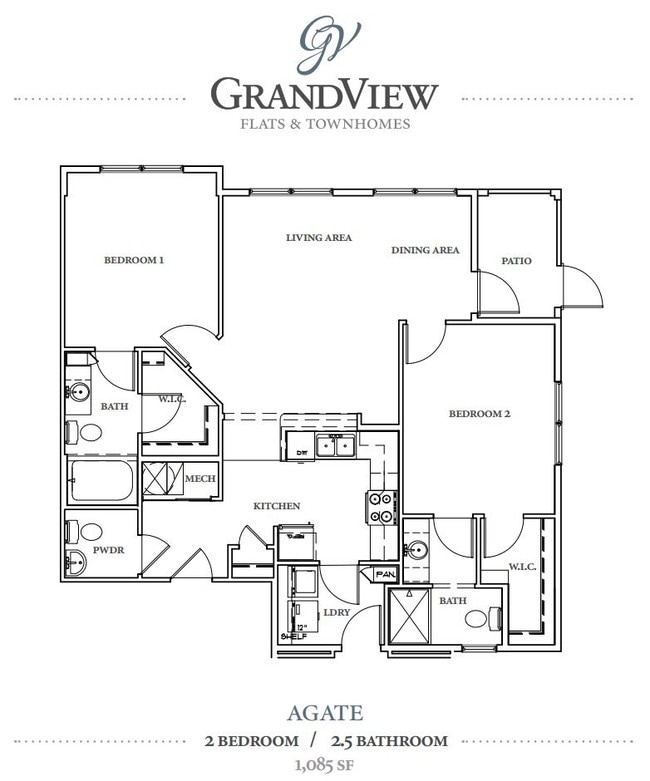 Agate - GrandView Flats and Townhomes