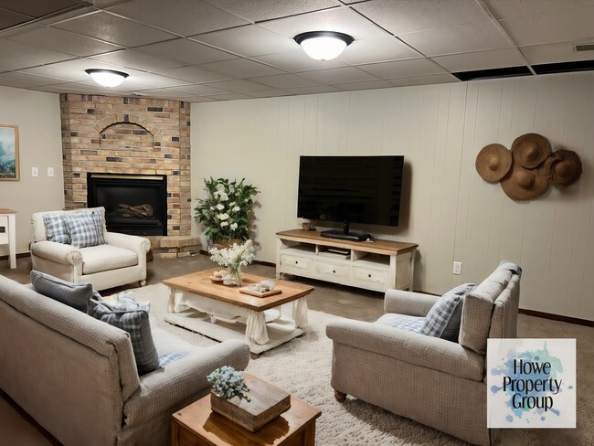 Family Room (staged) - 6649 Homestead Avenue Ct S
