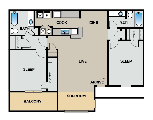 Floorplan - Elevate Greene