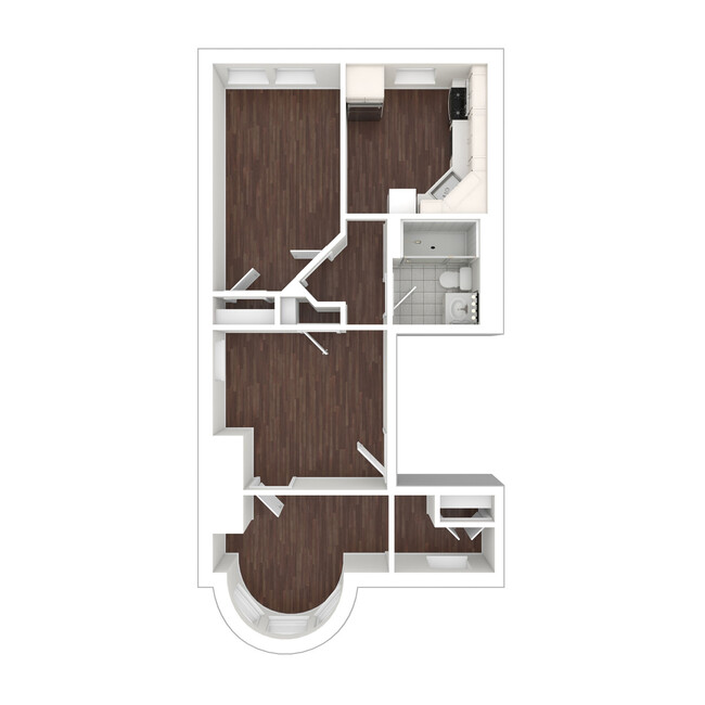 Floorplan - Clearway Apartments