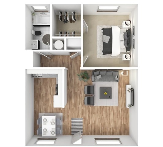 A1R One Bedroom - Metro at Downtown Mesa