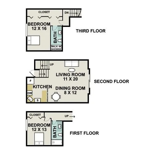 Floorplan - Collins Off Colter II