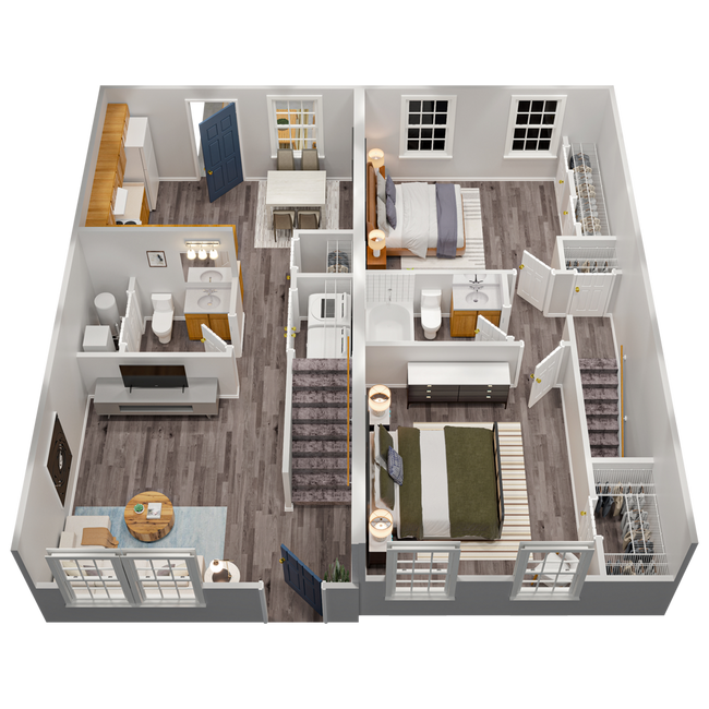 Floorplan - Bayshore Townhomes