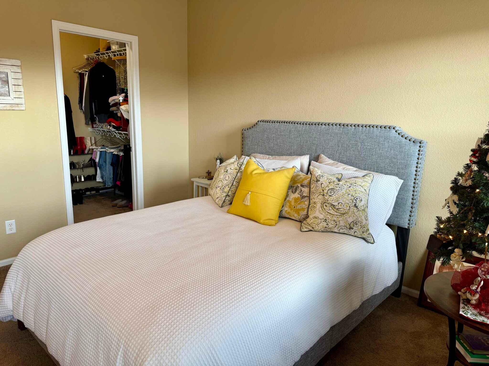 Primary bedroom and walk-in closet - 835 Brookhurst Ave