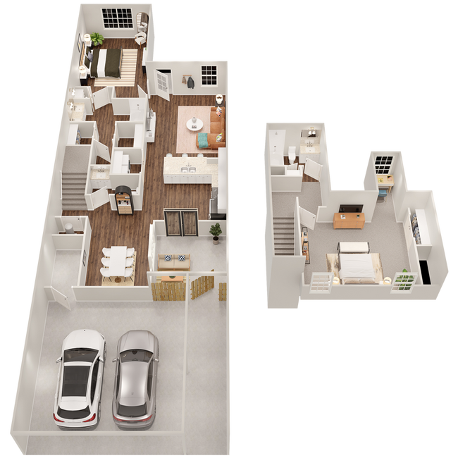 Floorplan - Arabella Townhomes