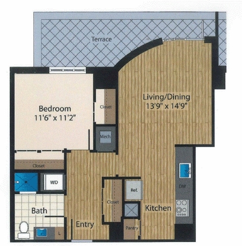 Floorplan - 425 Mass