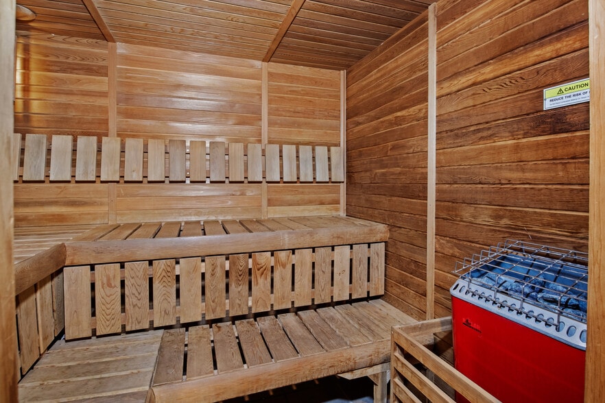 sauna room - 15 Enterprise Ct