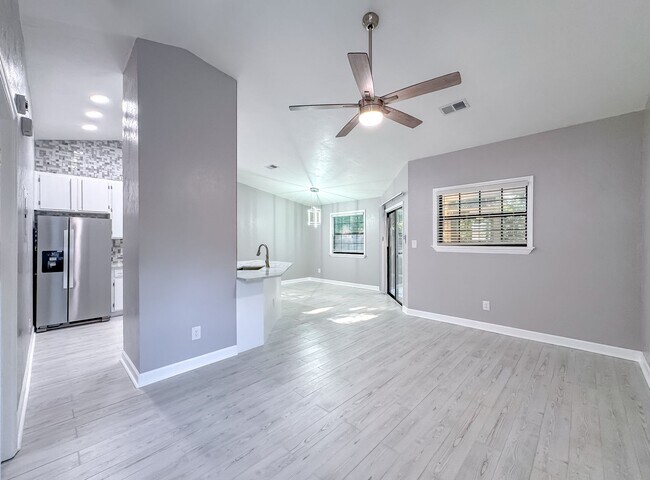 Building Photo - MODERN & Redone 1/1 w/ Tile Floors Throughout, Stainless Appliances, Granite Counters, Washer/Dry...