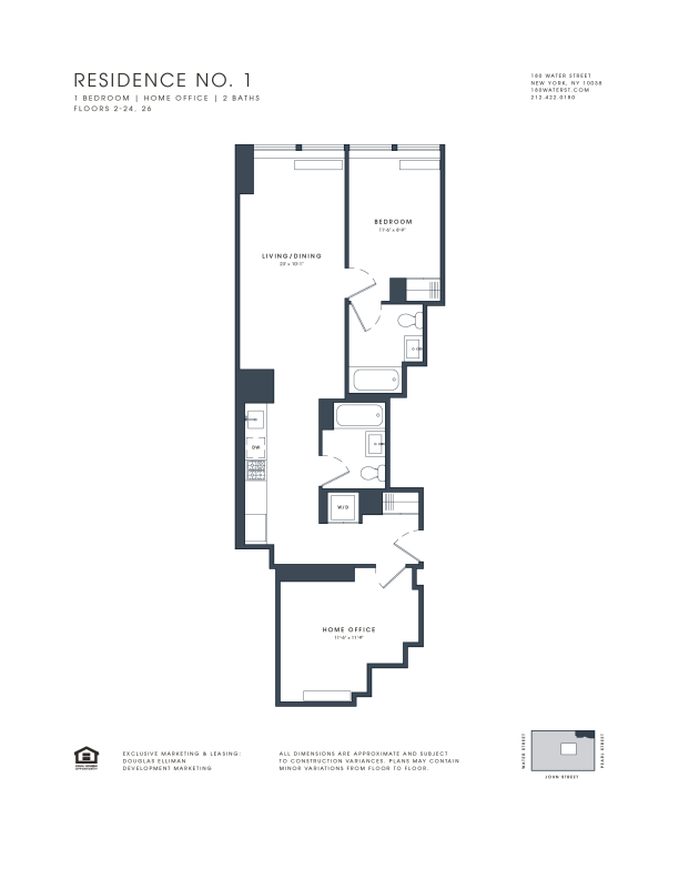Floorplan - 180 Water St