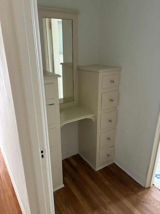 vanity area - 448 N Sierra Bonita Ave