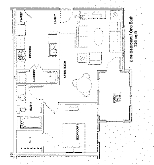 1BR/1BA - Bowie Garden