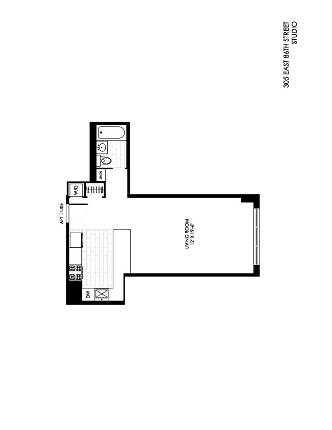 Floorplan - Yorkshire Towers