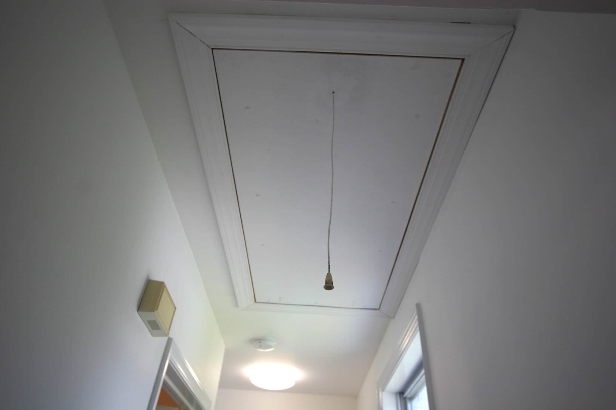 Attic Pull Down Stairs - 86 Bethany Rd