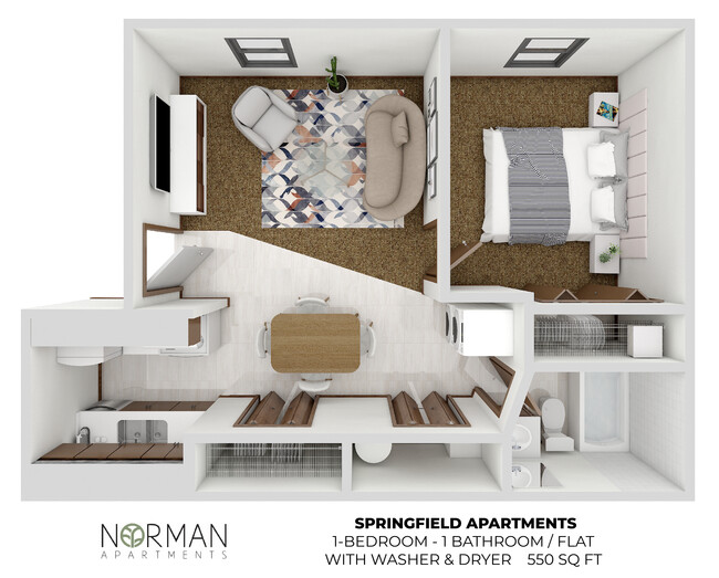 Floorplan - Springfield Apartments