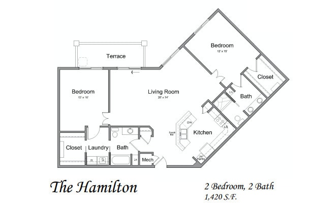 Floorplan - The Reserve of Geneva