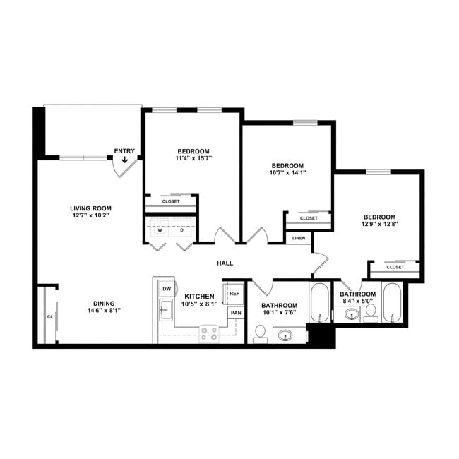 Floorplan - Bar Triangle