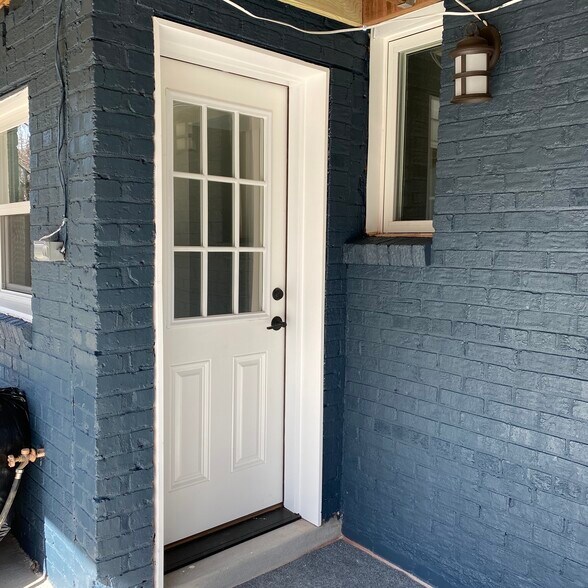 Back entrance - 718 Tuckerman St NW