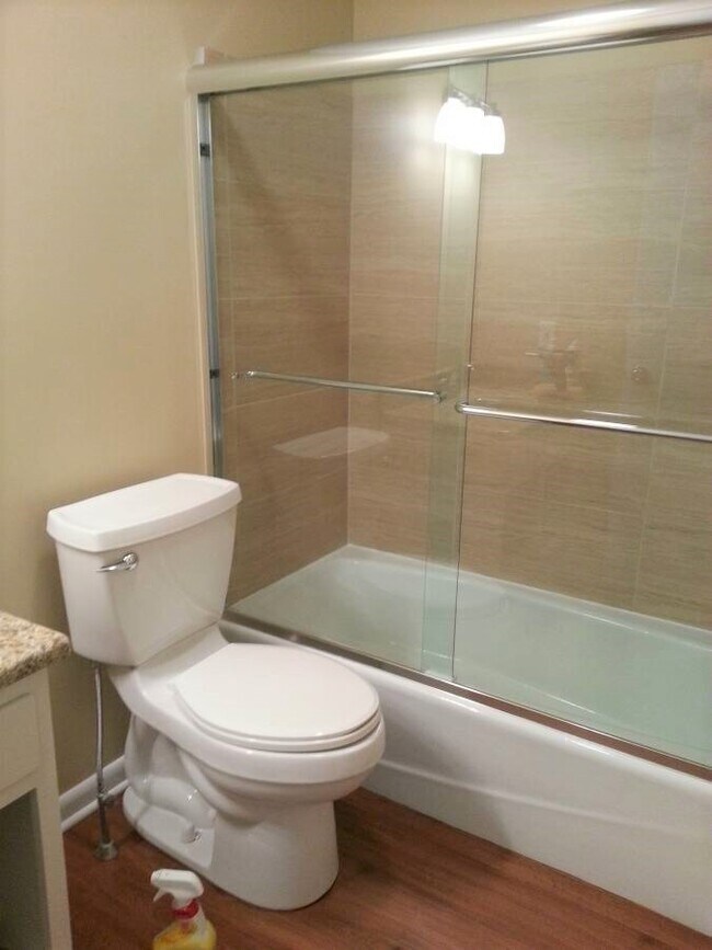 Glass Shower Doors - Tile Tub Surround - 301 N Duke St