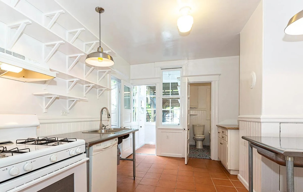 Kitchen facing backyard - 12 28th St