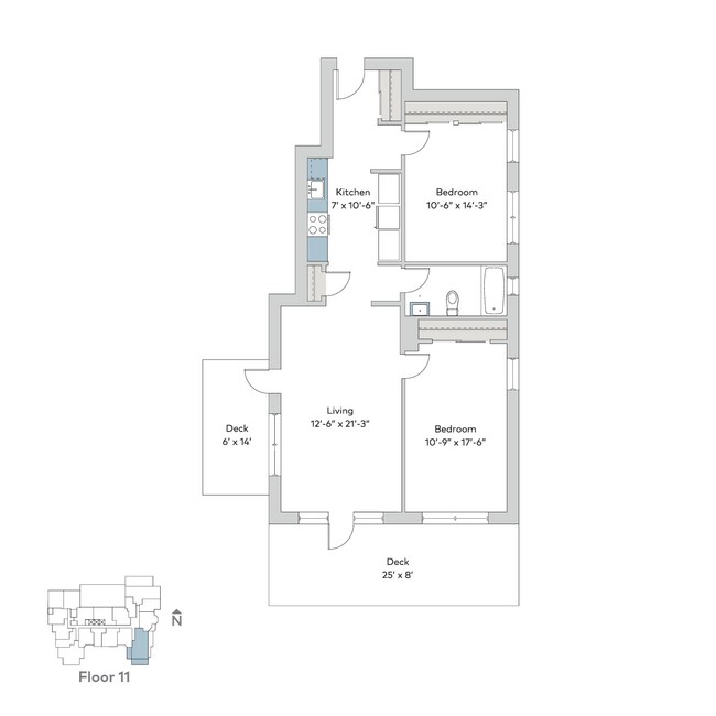 Floorplan - Montclair on the Park