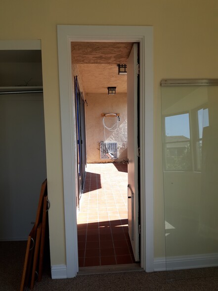 door to balcony, from master bedroom - 184 Date Ave