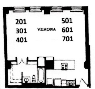 Floorplan - National City Tower Lofts