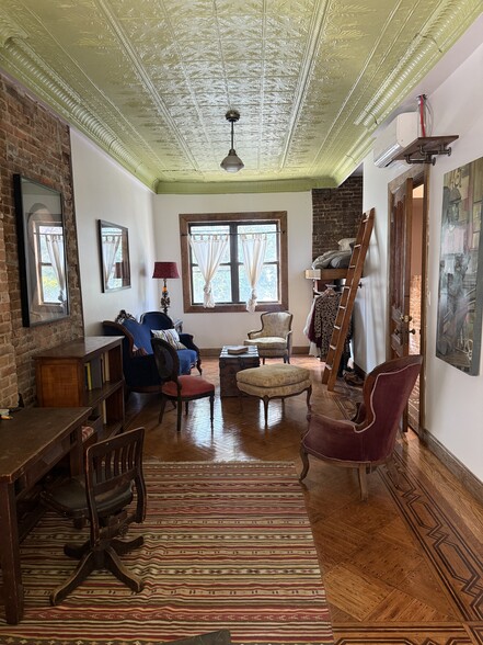 Bed Cubbie… (now with railing) on south end of apartment - 373 Decatur St