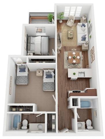 B9 Floorplan - Telegraph Gardens