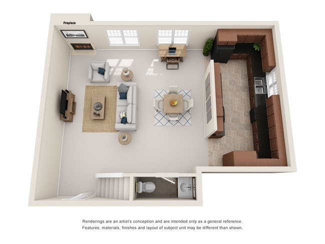 Floorplan - Palm Villa Townhome
