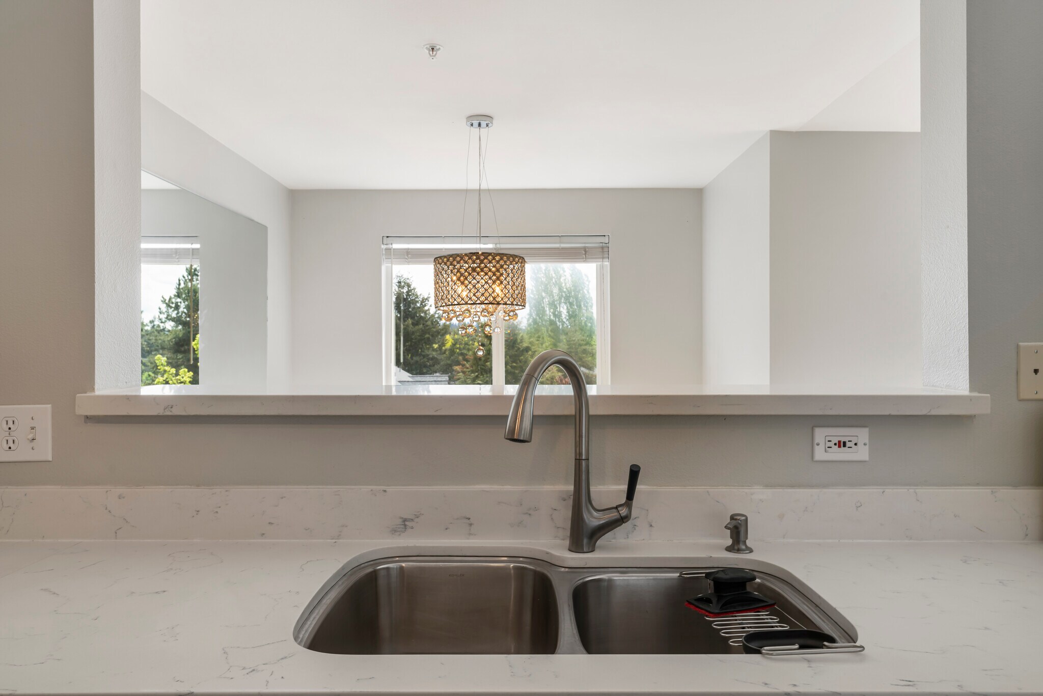 View from Kitchen to Dining Room - 9910 NE 137th St