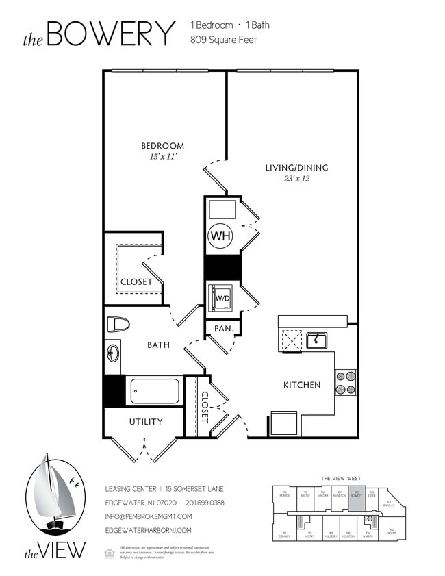 Floorplan - The View at Edgewater