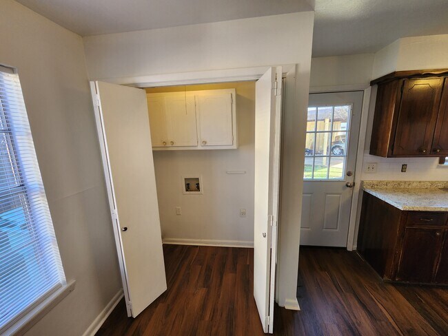 Space for Full size washer & dryer - 1901 W Shields Dr