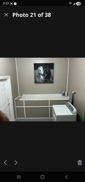 laundry room/ dryer - 116 Cardinal Dr