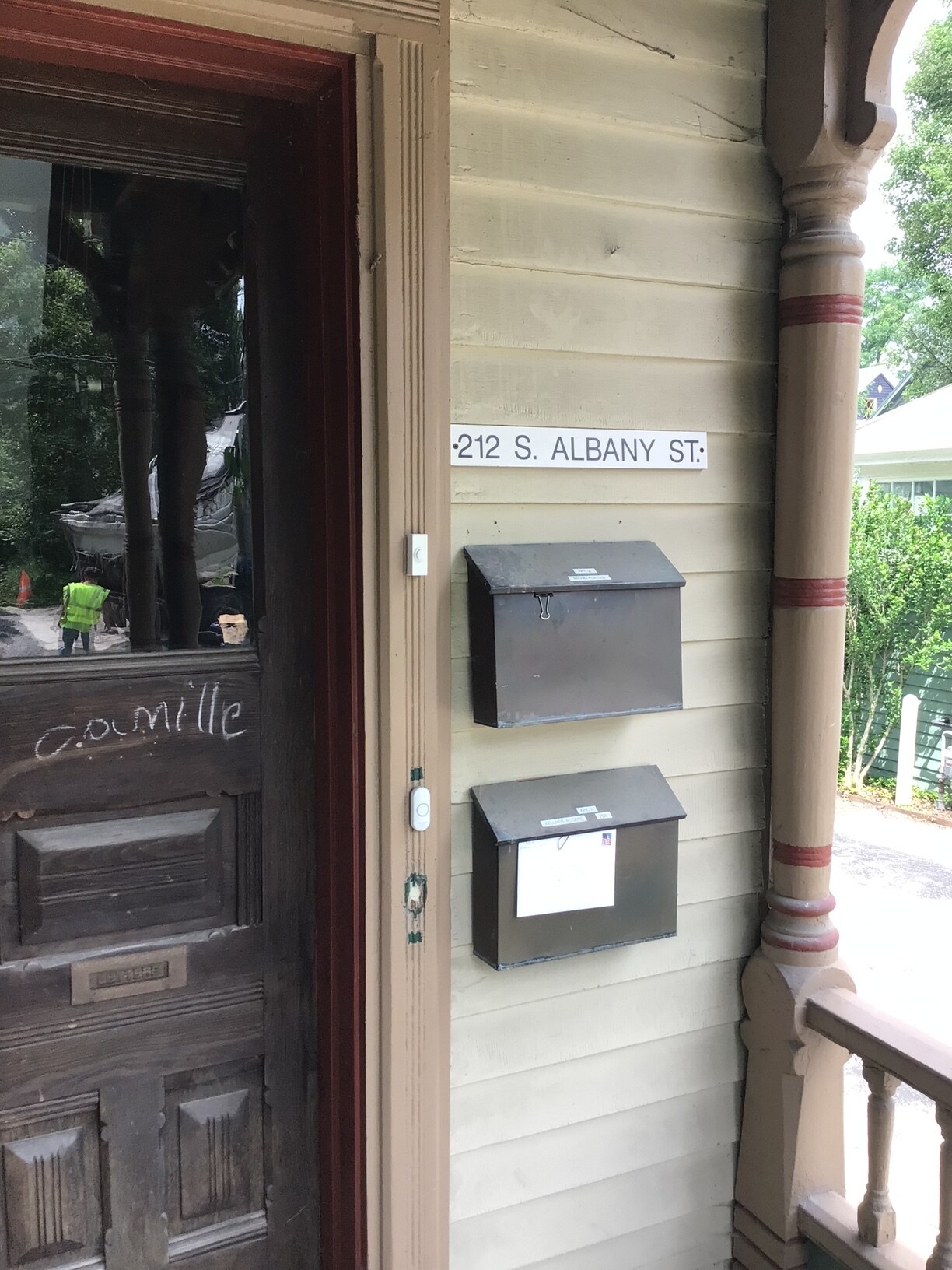 front porch - 212 S Albany St