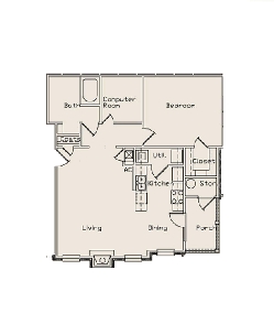 2BR/1BA - Greenhaven Townhouses