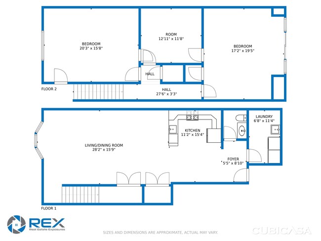 2-D Floor Plan - 836 Park Ave