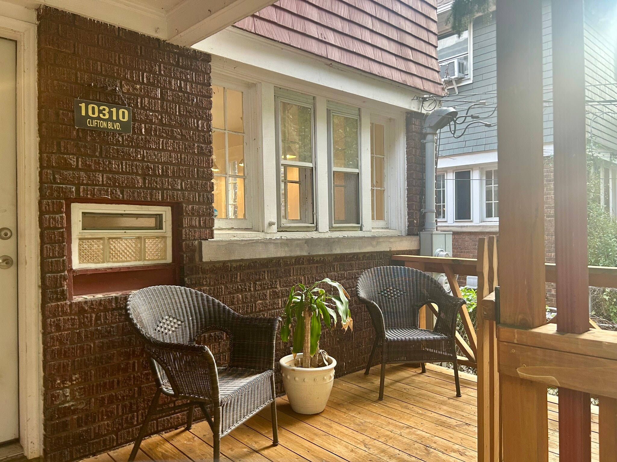 Back Deck - 10310 Clifton Blvd