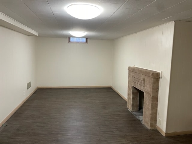 basement living room - 1919 George Washington Blvd