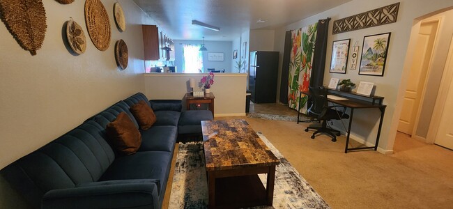 View of living room from front door - 2313 Terrace Dr