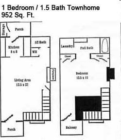 1BR/1.5BA - The Lorient