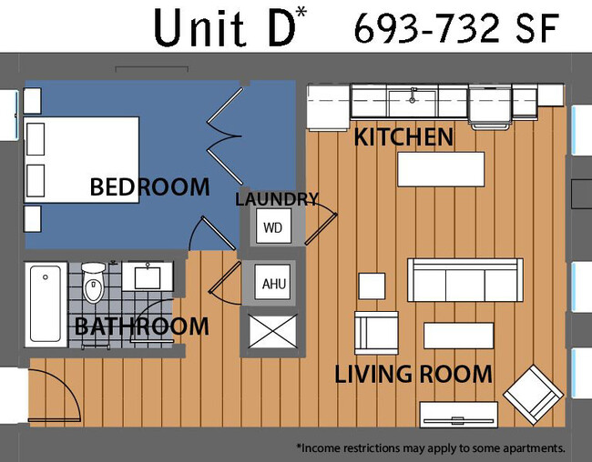 Floorplan - Columbia Flats