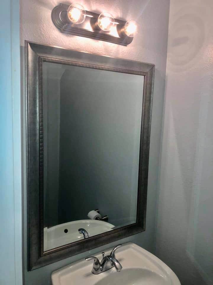 Framed bathroom mirrors - 1338 Tropical Cv