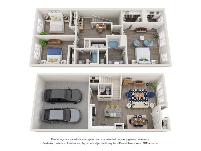 Floorplan - Hudson at Georgia's Landing