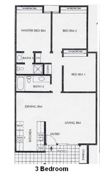 Floor plan - 12436 Del Amo Blvd