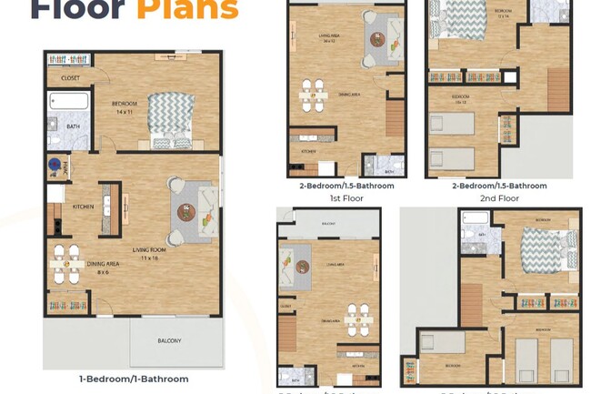 Floorplans - Willow Park Apartments