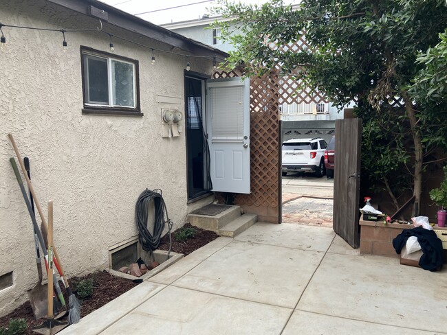 Patio area off of kitchen - 25409 Belle Porte Ave