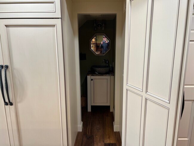Half-bath off kitchen - 27 S Riverview Hts