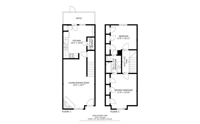 Floorplan - Little Creek Apartments – Your Ideal Home ...